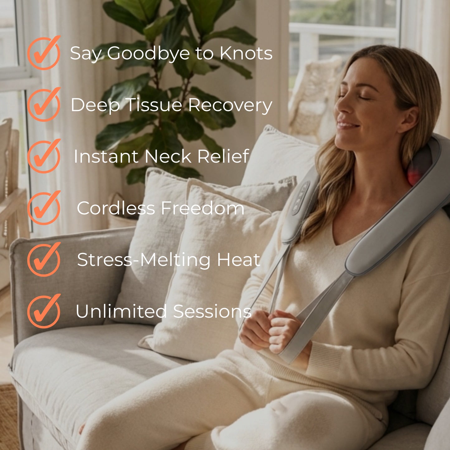 PhysioRelief 6D: Professional Neck Massager